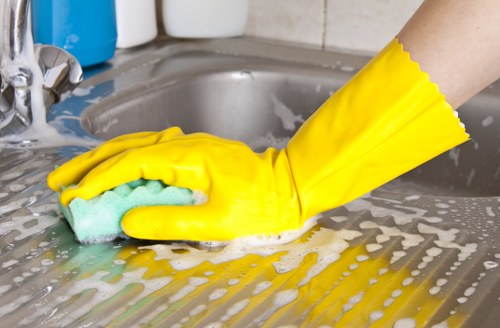 Sustainability-focused cleaning operations in Roehampton