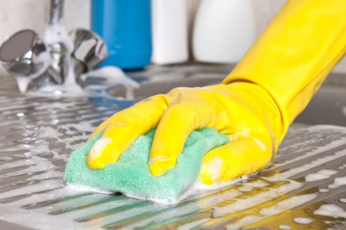 After builders deep cleaning for a Roehampton property